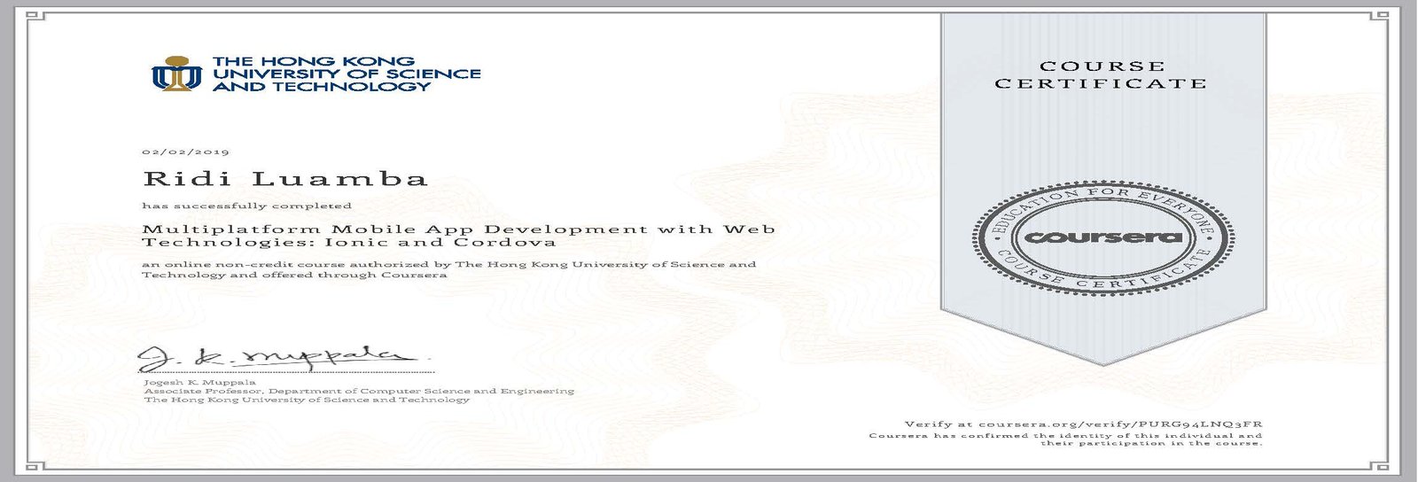 First slide